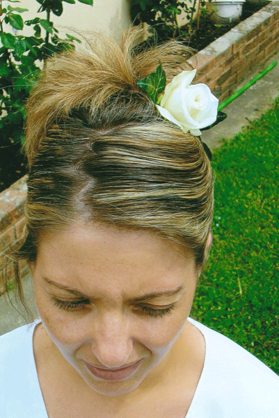 chignon-soirée.